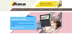 Desktop Screenshot of colorlab.com.br